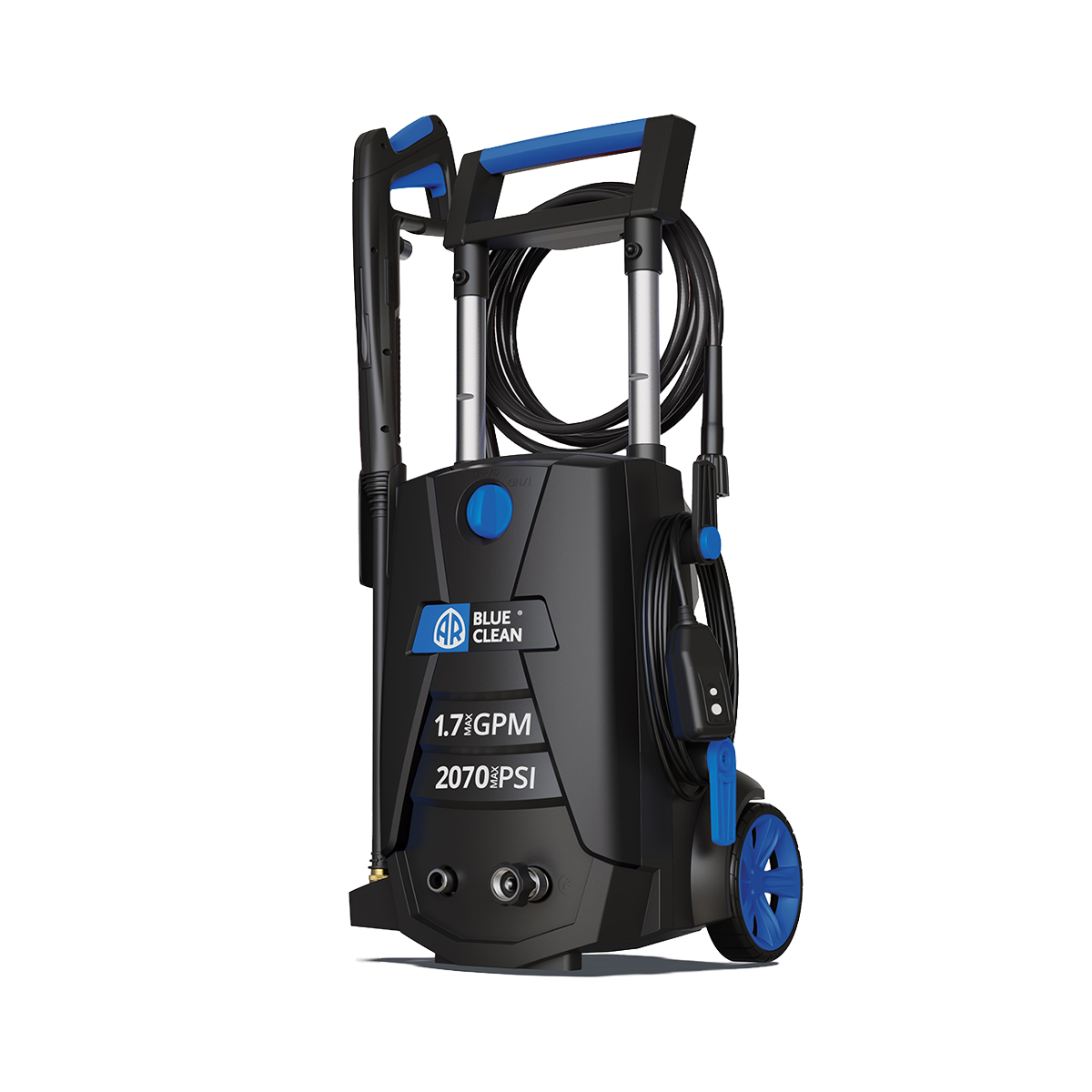 AR Blue Clean BC383HSB, 2070 PSI, 1.7 GPM, 13 amp Electric Pressure Washer Questions & Answers