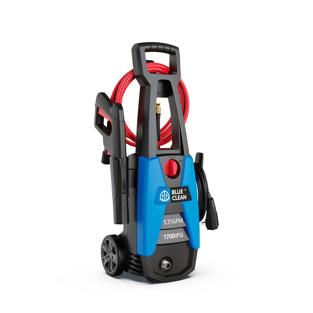 How can I find out what model and serial of the pressure washer?