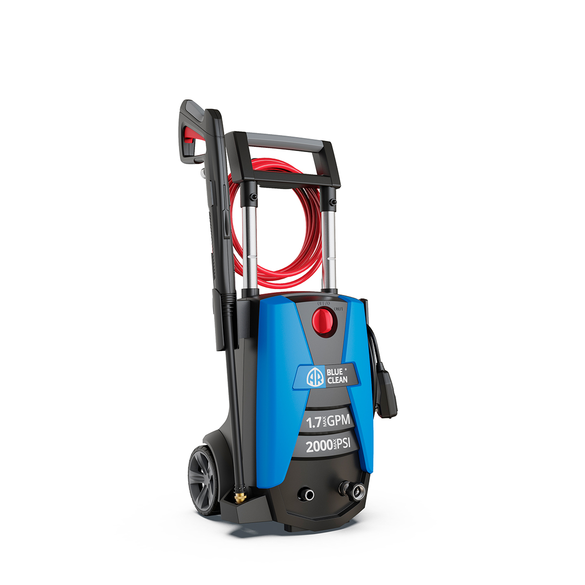 AR Blue Clean BC383HS, 2000 PSI, 1.7 GPM, 13 amp Electric Pressure Washer Questions & Answers