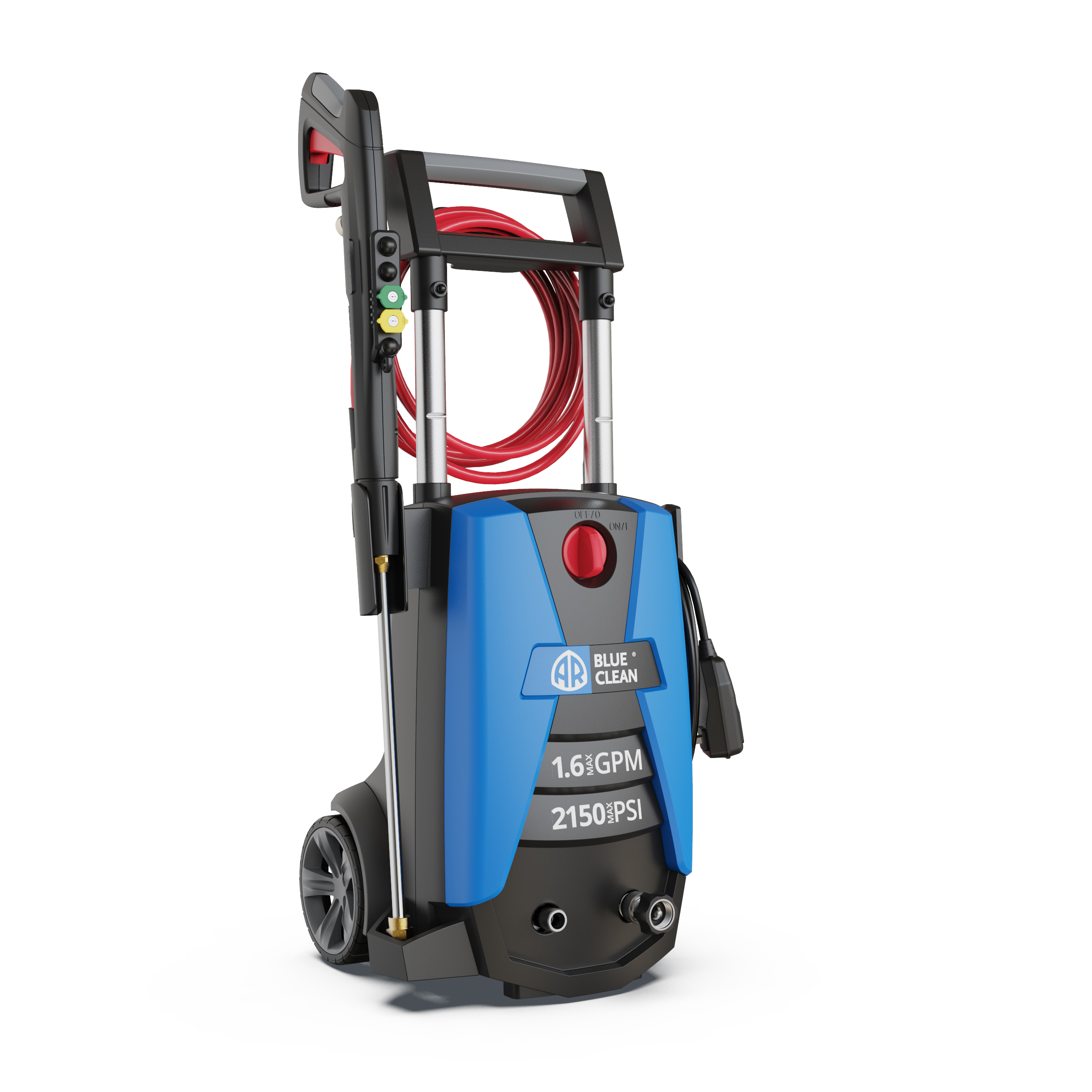 AR Blue Clean BC383HSS, 2150 PSI, 1.6 GPM, 13 amp Electric Pressure Washer Questions & Answers