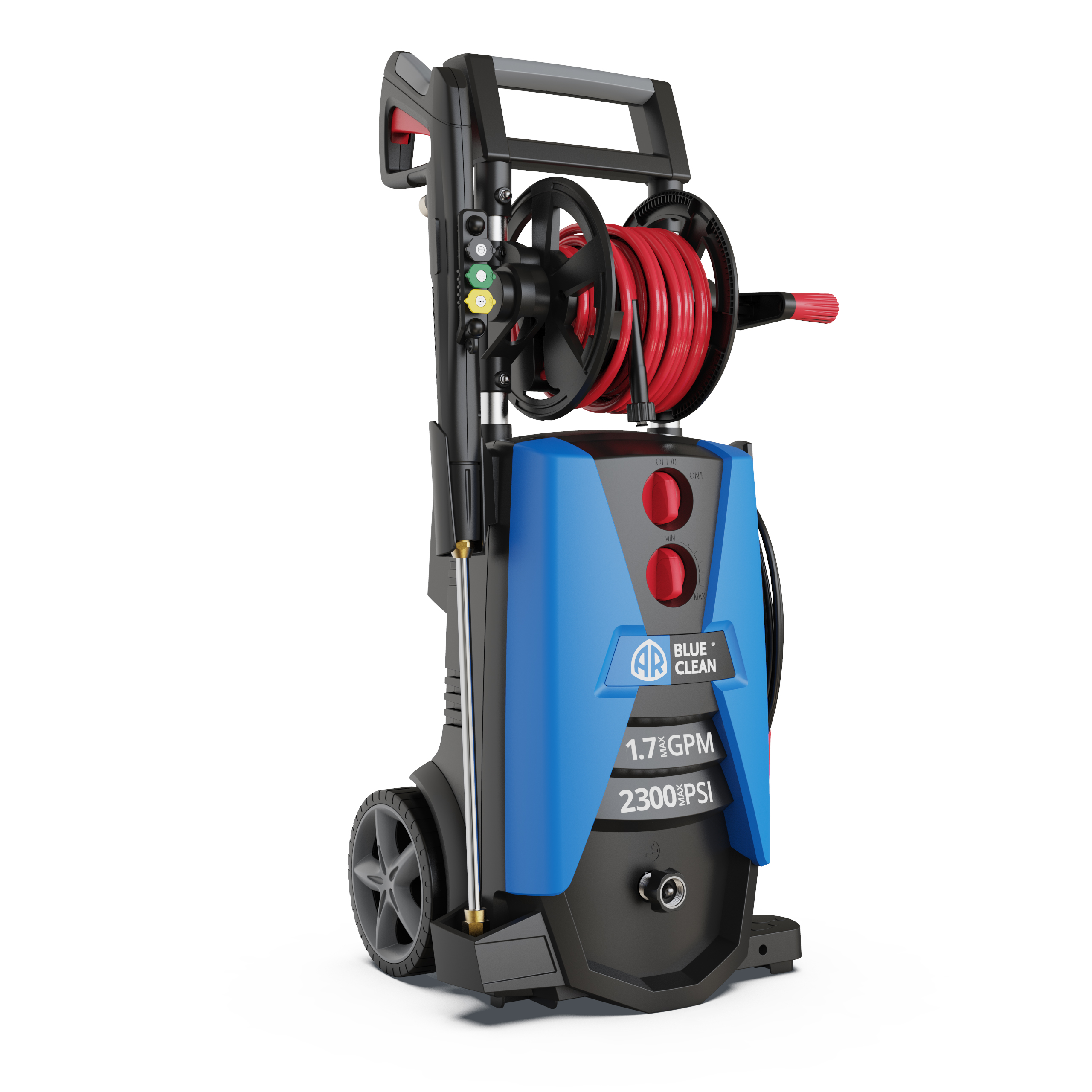 AR Blue Clean BC390HSS, 2300 PSI, 1.7 GPM, 13 amp Electric Pressure Washer Questions & Answers