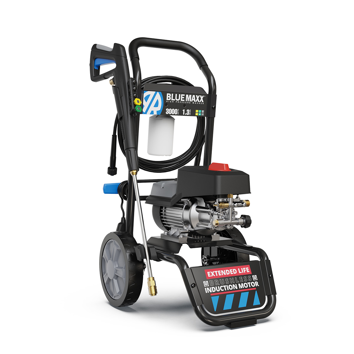 AR Blue Clean MAXX, MAXX3000, 3000 PSI, 1.3 GPM, 15 amp, Induction Motor, Electric Pressure Washer Questions & Answers