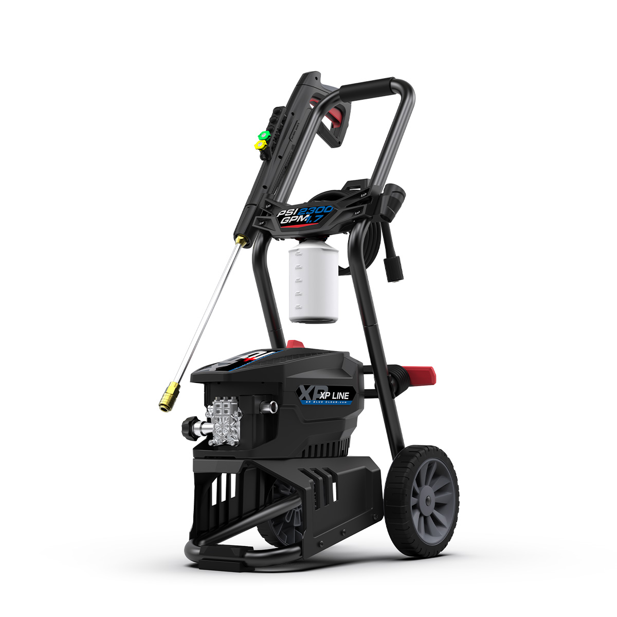AR Blue Clean XP2 2300P, 2300 PSI, 1.7 gpm, 13 amp Electric Pressure Washer Questions & Answers